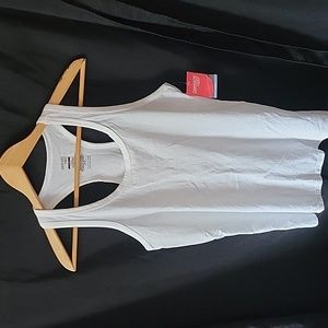 NWT Danskin white loose tank top